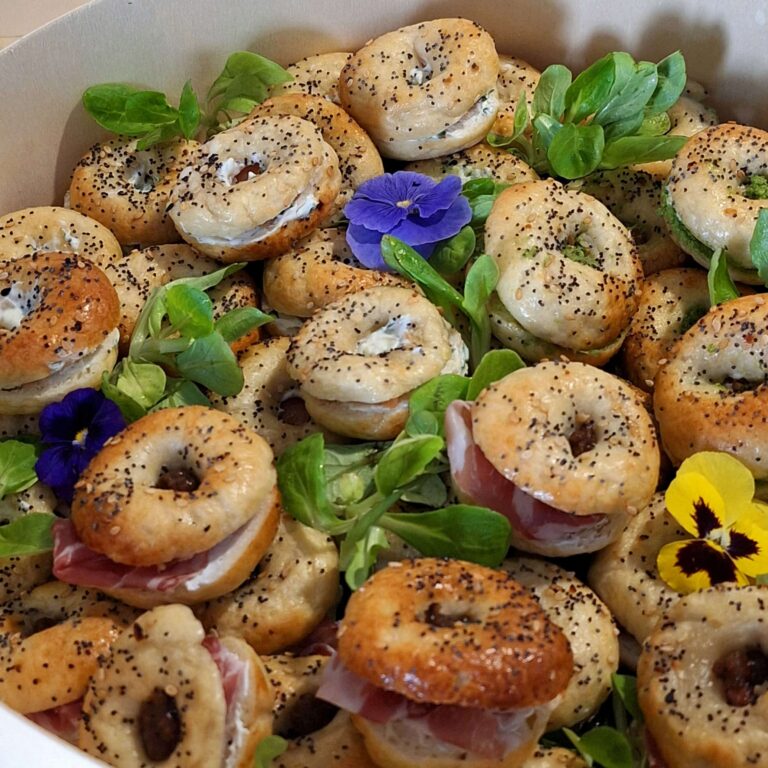 Mini bagels - 24 | 30 | 36 pièces
