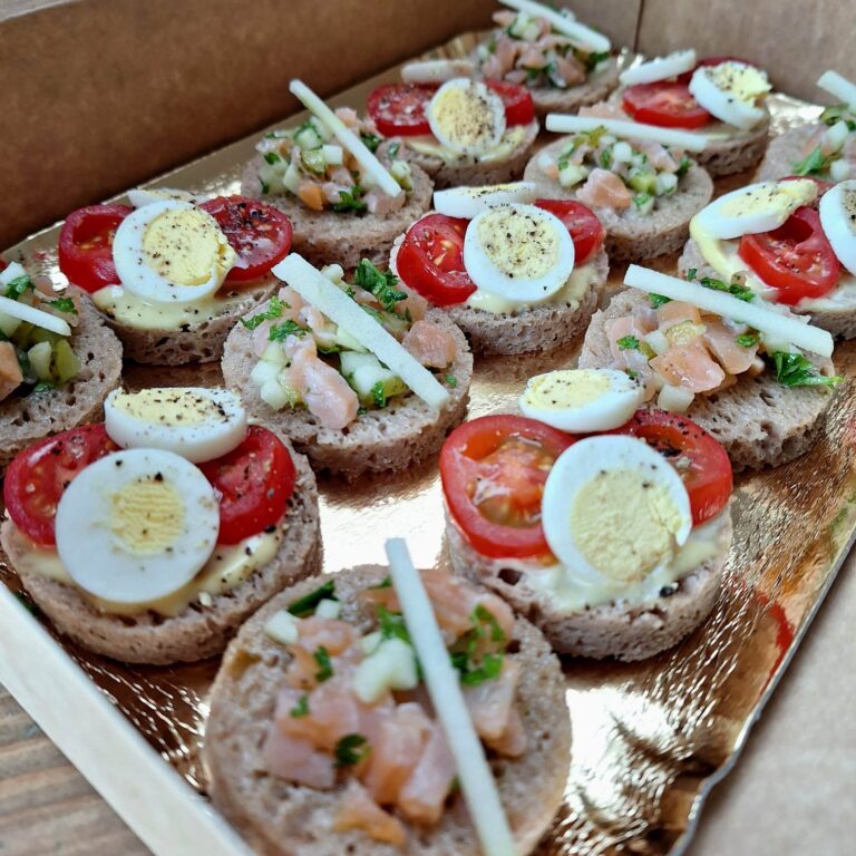 Canapés "sans blé"- 15 pièces