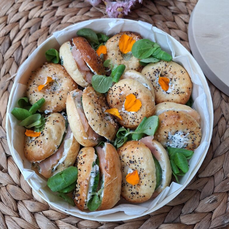 Mini bagels - 16 pièces