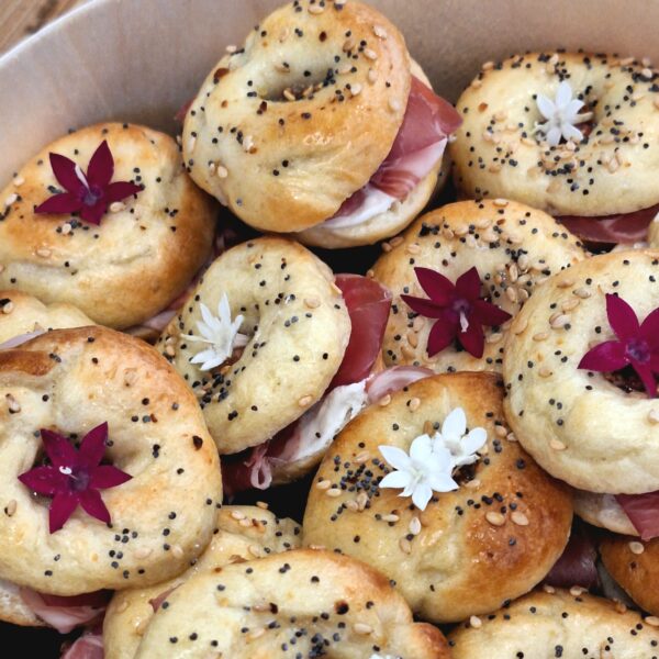 Mini bagels - 15 pièces 3 Mini bagels - 15 pièces – Image 3